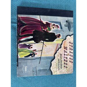 Strauss Waltzes Vinyl Record Album By Decca In Hardcover Sleeve